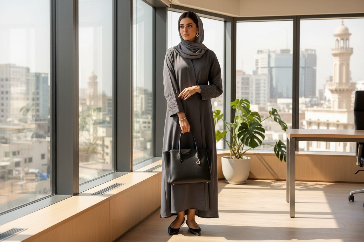 How to Style Abaya for Office & University