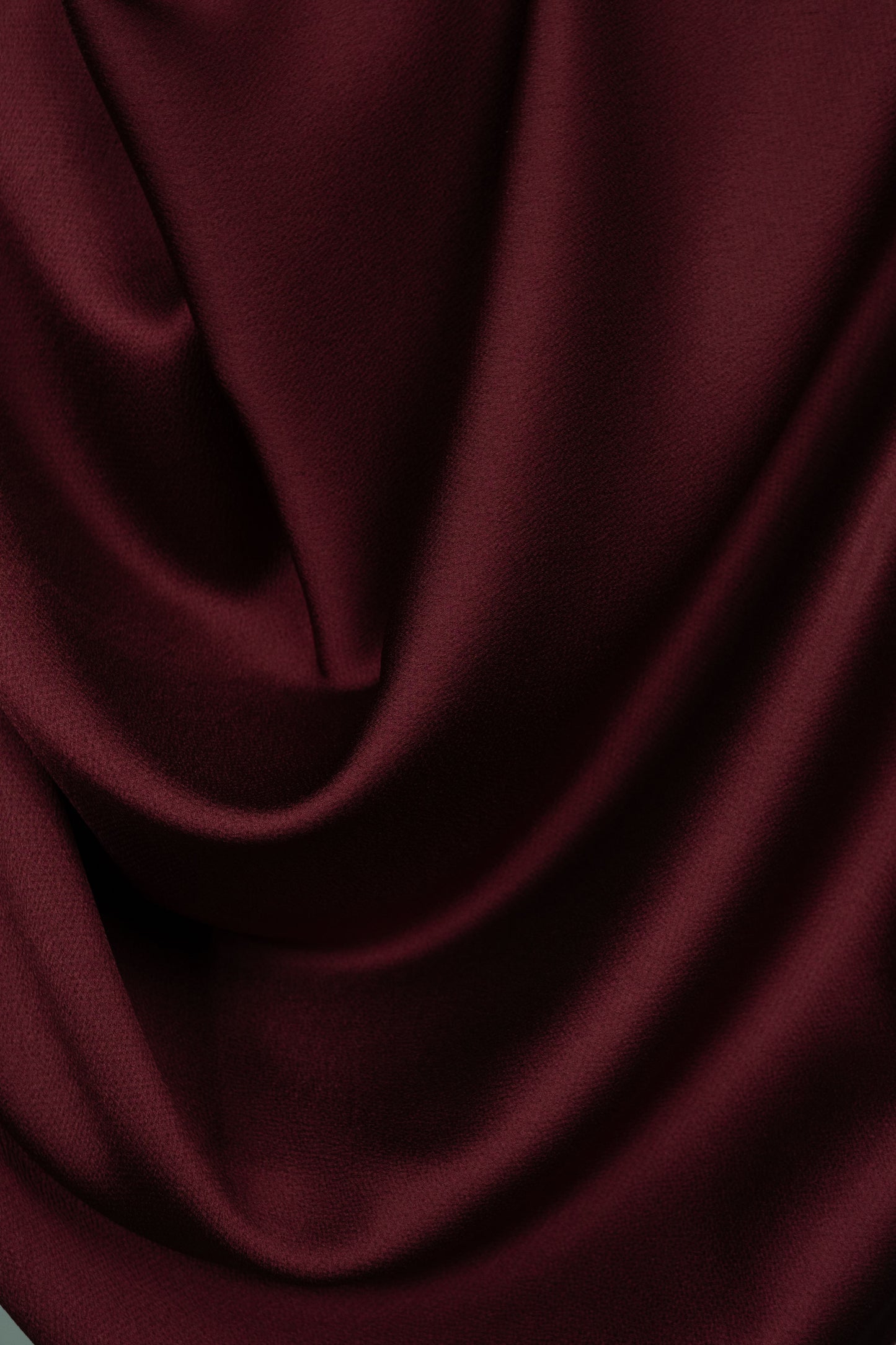 Maroon Silk Hijab
