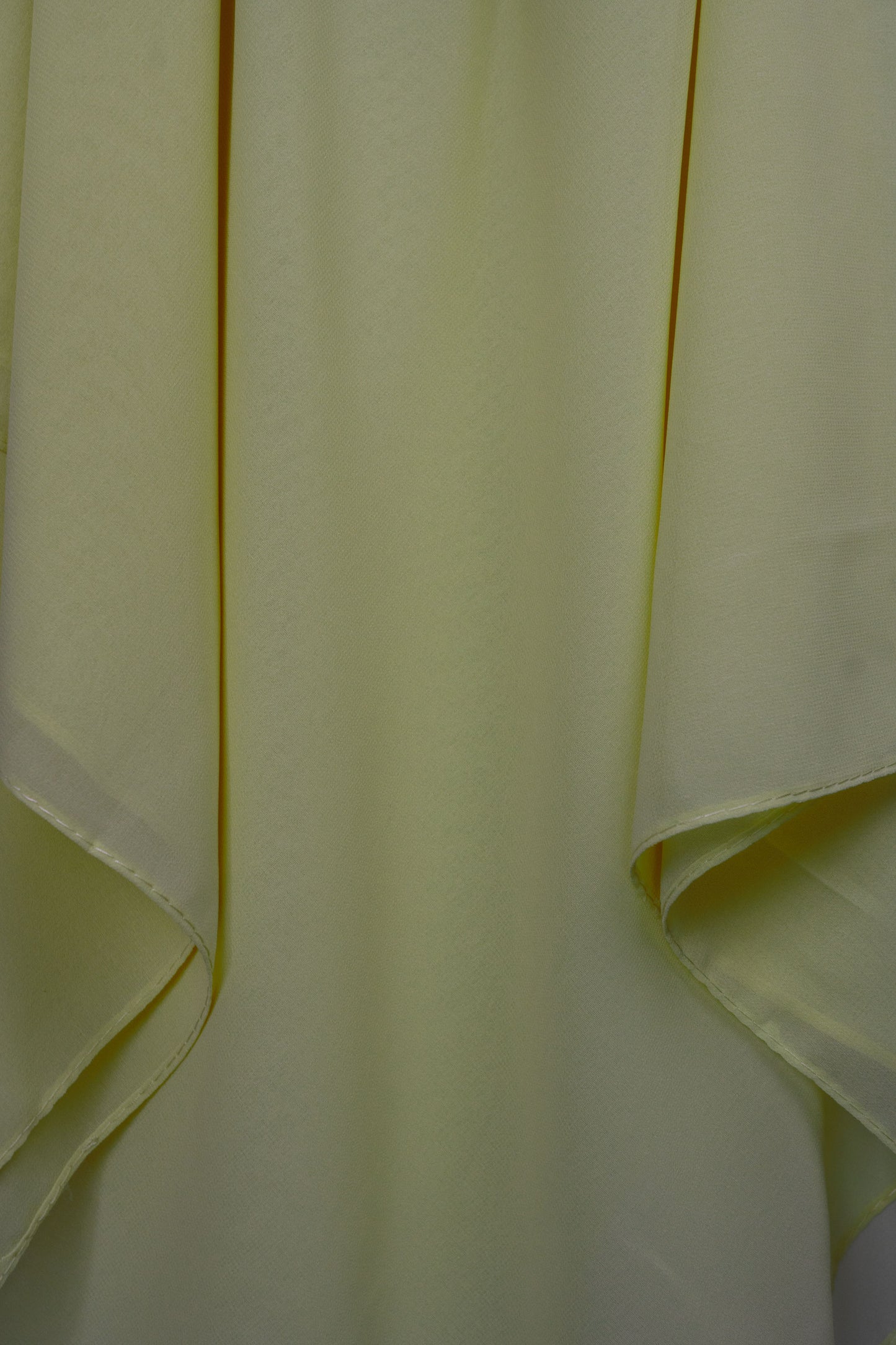 Lime Georgette Hijab