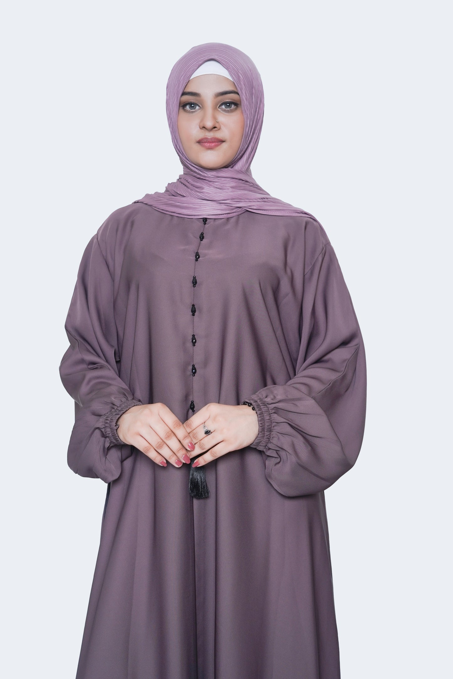 Mauve Maxi classic Abaya