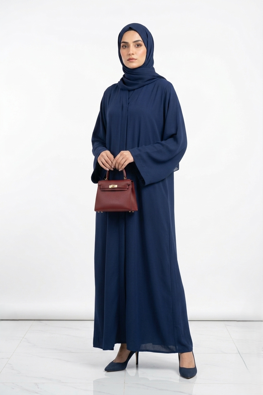 Navy_Plain_Open_Abaya_Essential_Drape_Kimono_Cardigan_Modest_Solid_Colour_Cover-Up