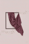 Oxblood Marble Grid Hijab