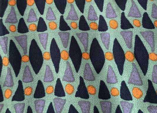 Premium Sage Green Geometric Print Namaz Chaddar