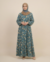 SummerAbayas-Abaya-online-Pakistan-MulaabisAbayas_ocean-blue-printed-abaya-pocket