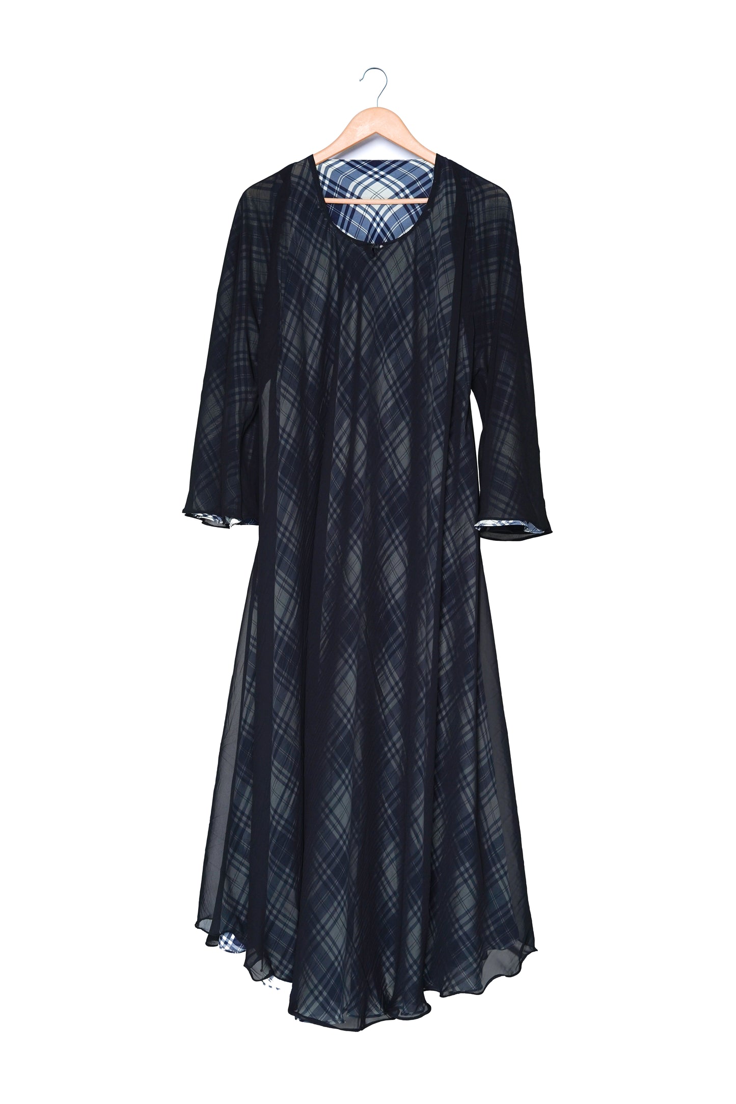 double sided maxi abaya