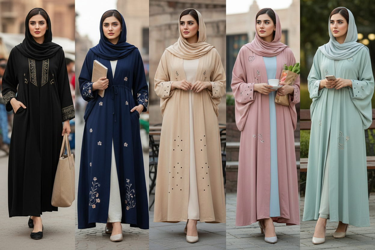 Best Abaya Fabrics for Summer in Pakistan – Mulaabis
