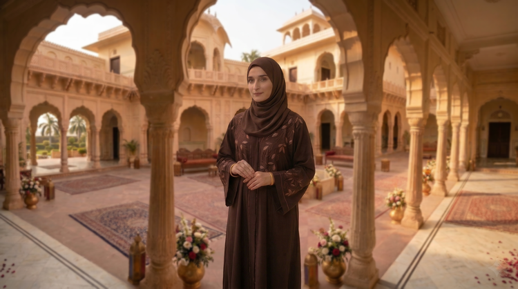 Embroidered Abayas
