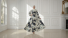 Printed Abaya