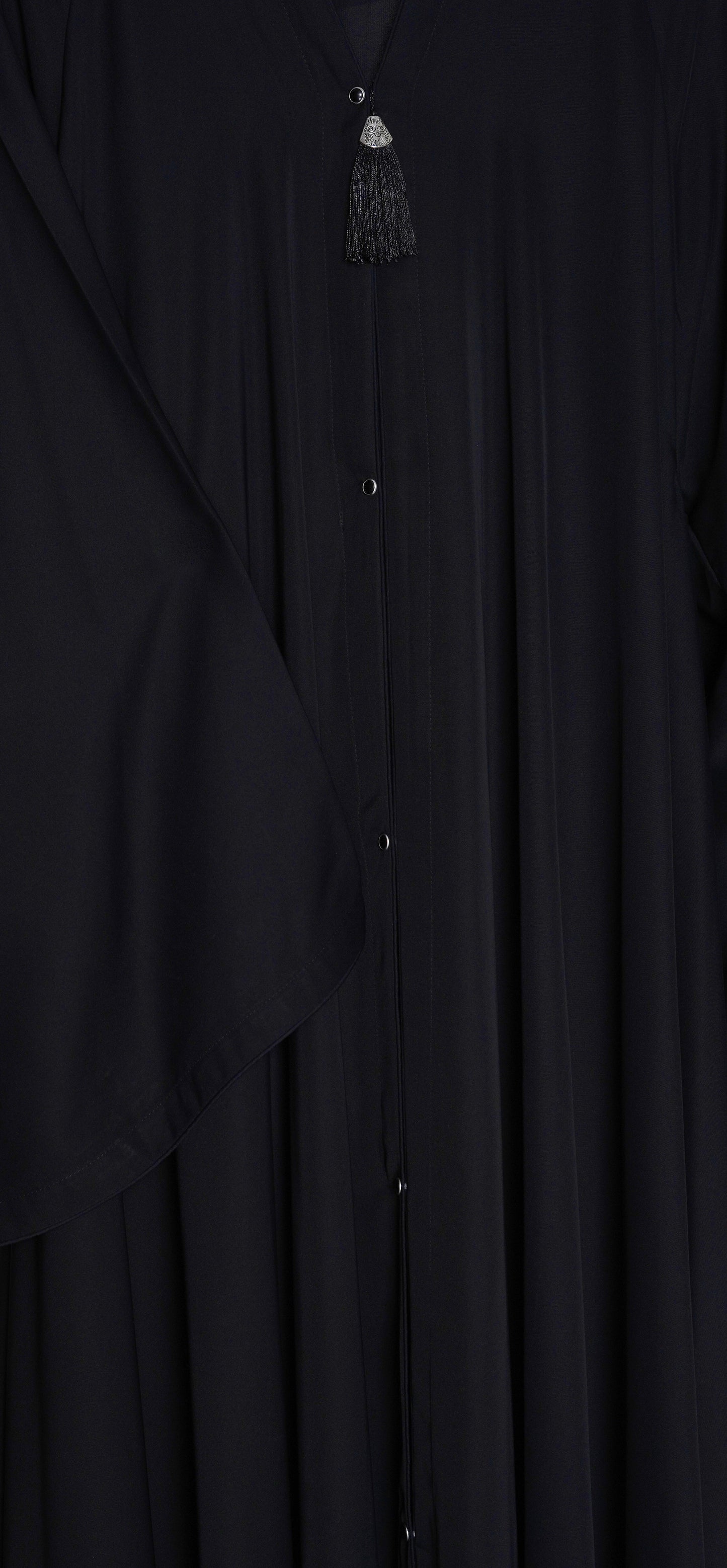 Black Maxi  casual Abaya