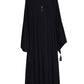 Black Maxi  casual classic Abaya 