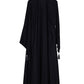Black Maxi  casual Abaya