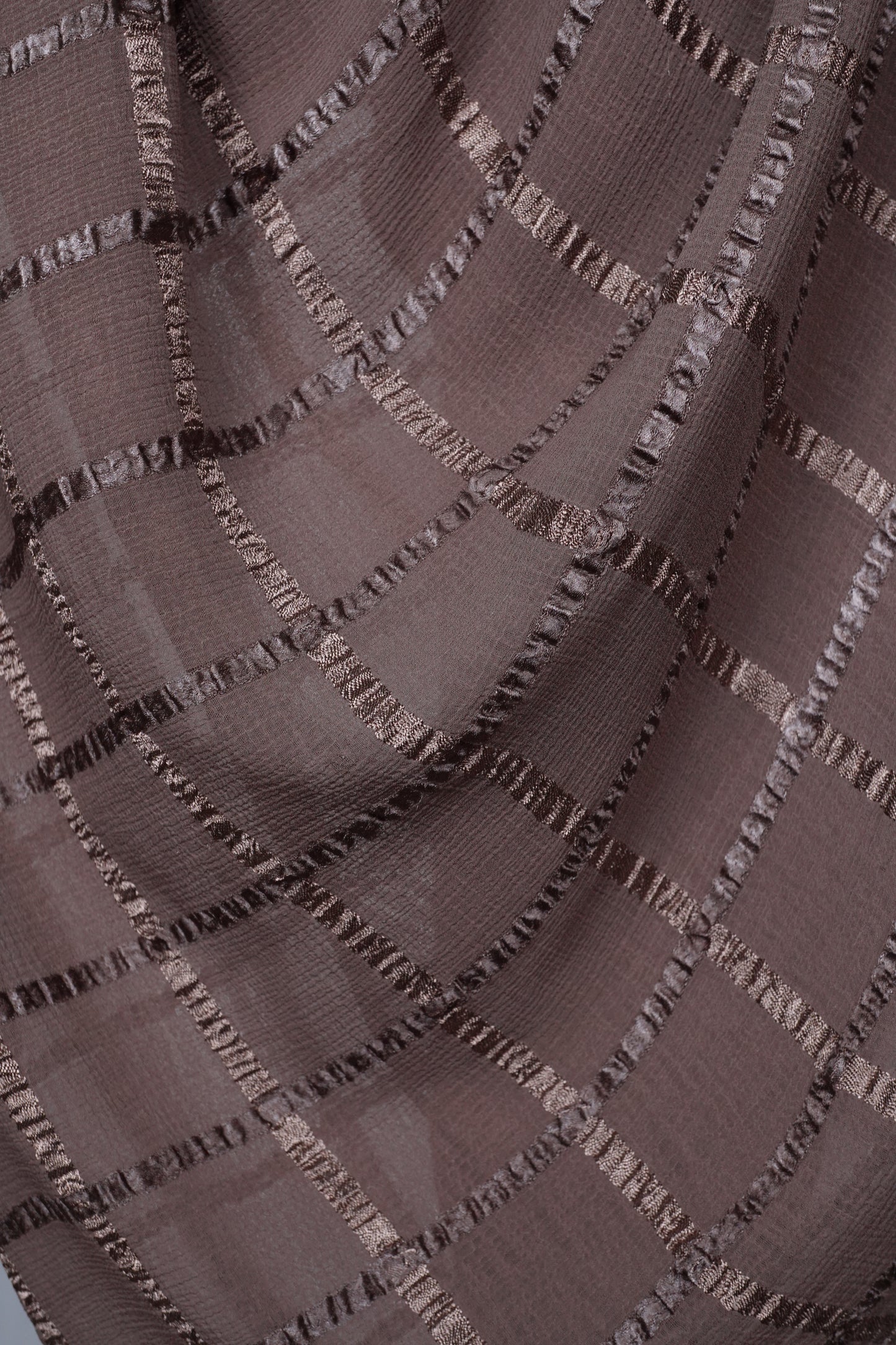 Brown Marble Grid Hijab