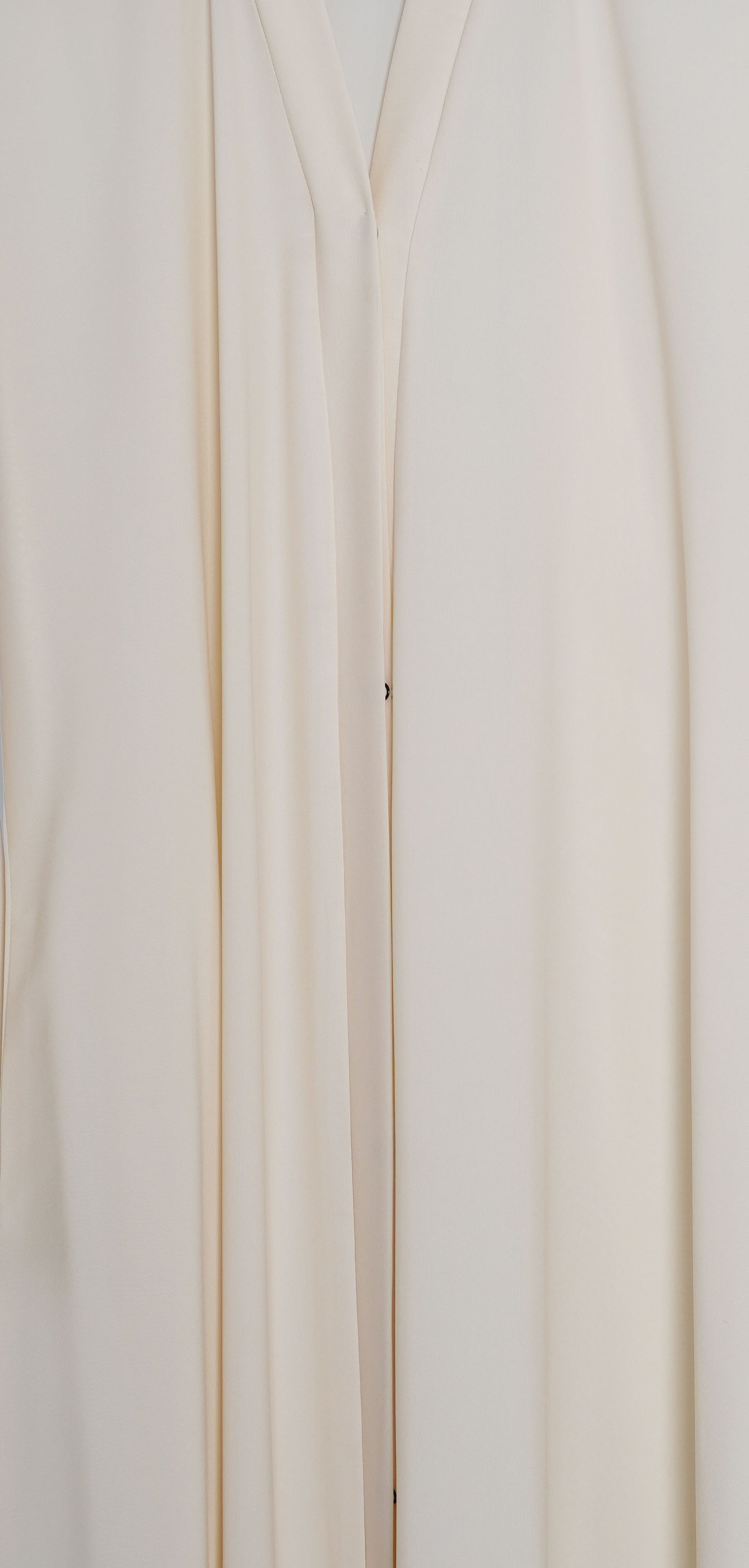 Classic Cream umrah Open Abaya 