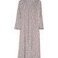 Cream Ditsy Floral Print Abaya