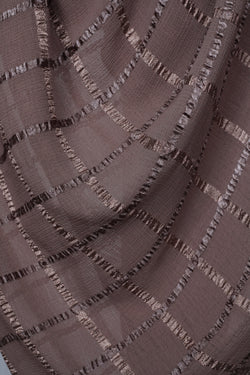 Brown Marble Grid Hijab