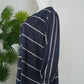 Slate Purple Striped Zoom Abaya