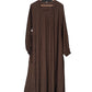 Dark Brown Maxi Abaya