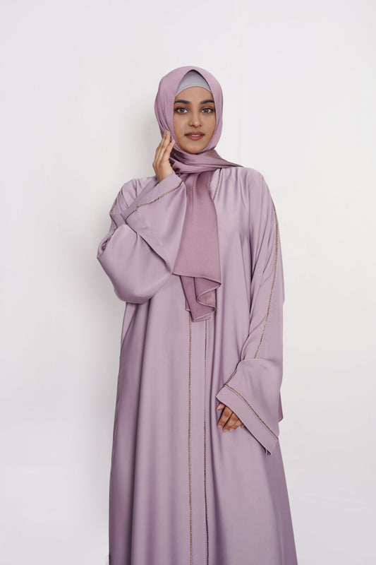 Dusty Mauve TikTok Nida Abaya