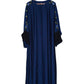 Elegant Navy Blue Abaya