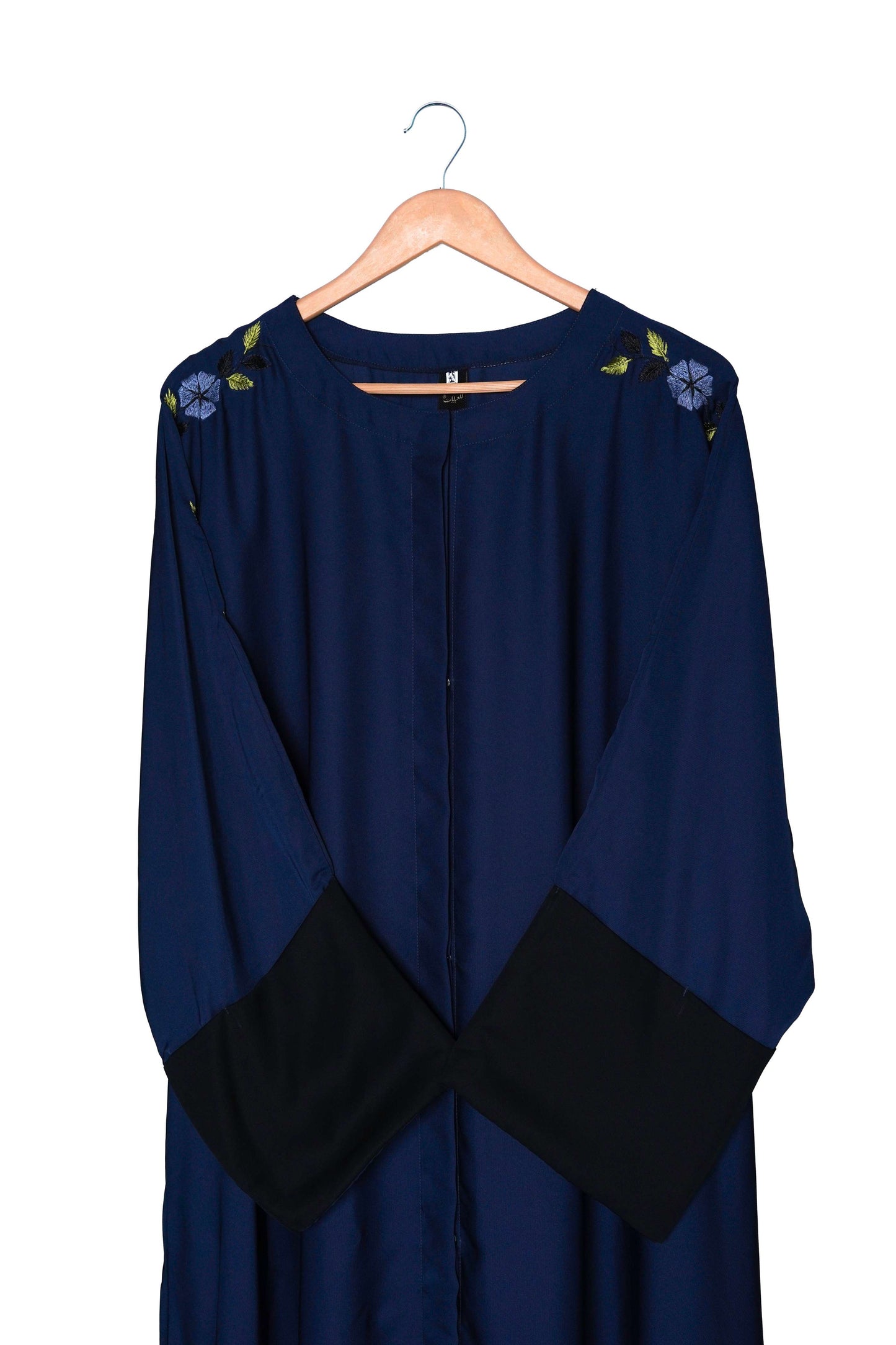 Elegant Navy Blue Abaya