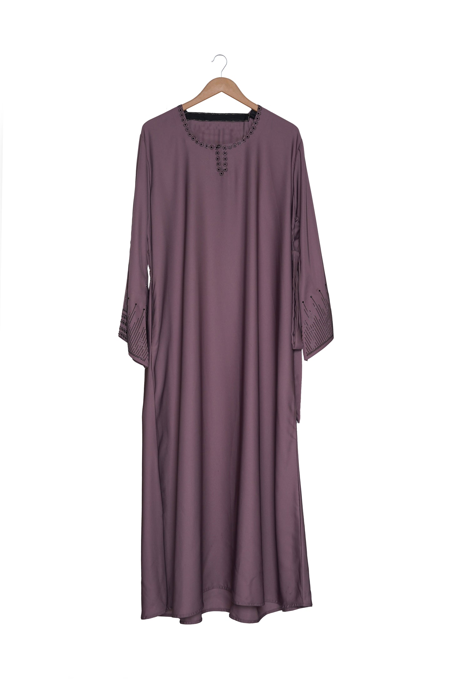 Embellished Mauve Abaya 