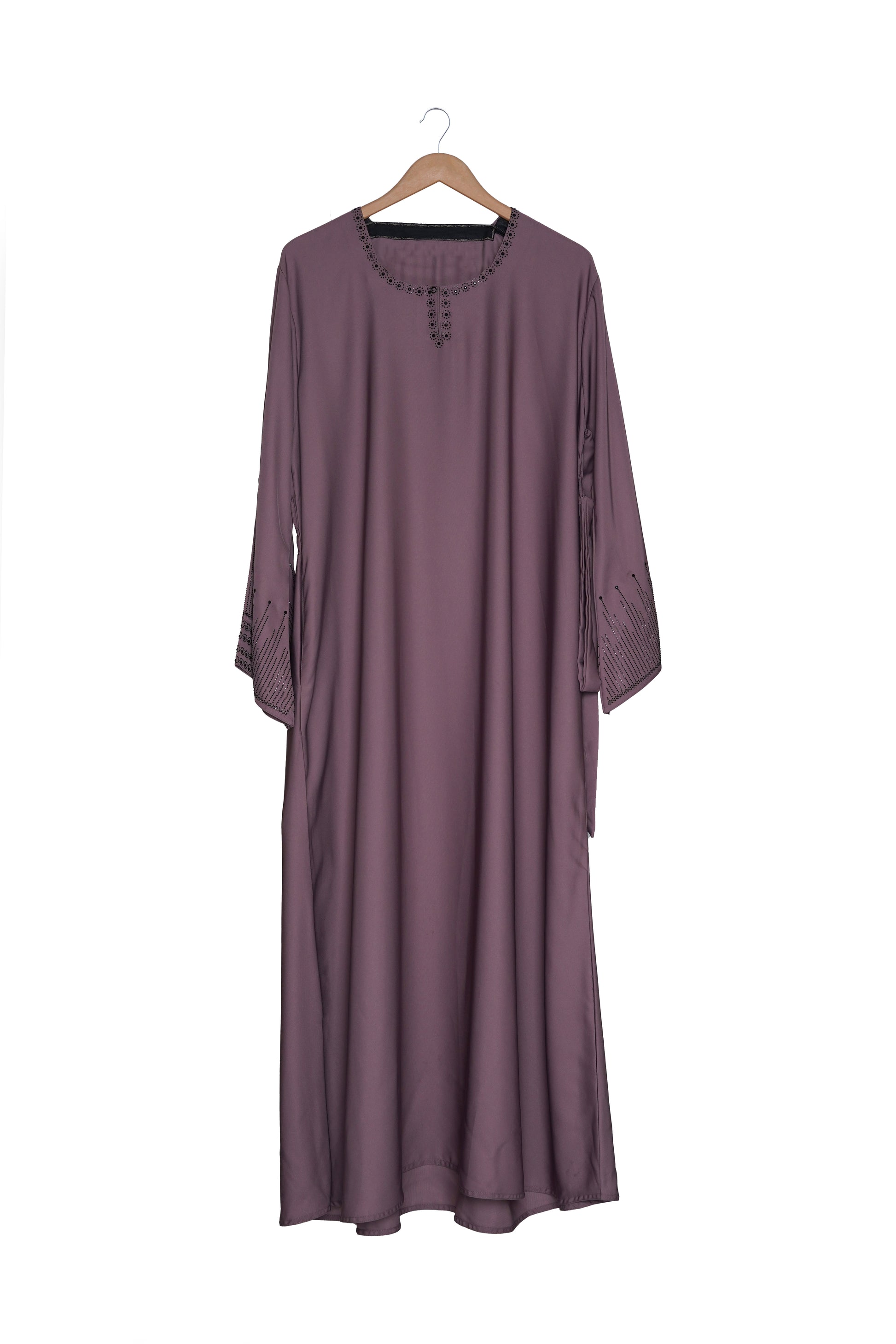 Embellished Mauve Abaya 