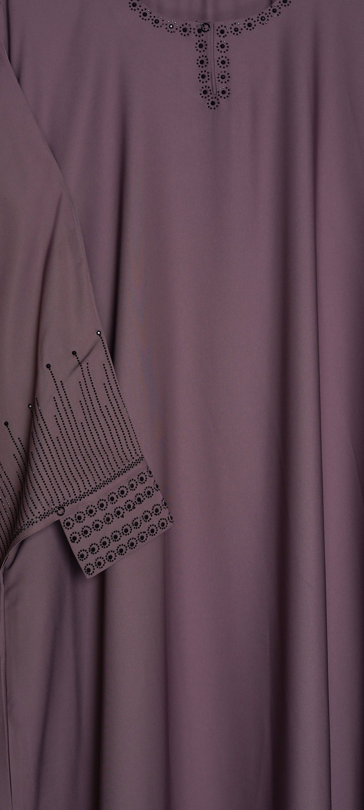 Embellished Mauve Abaya 