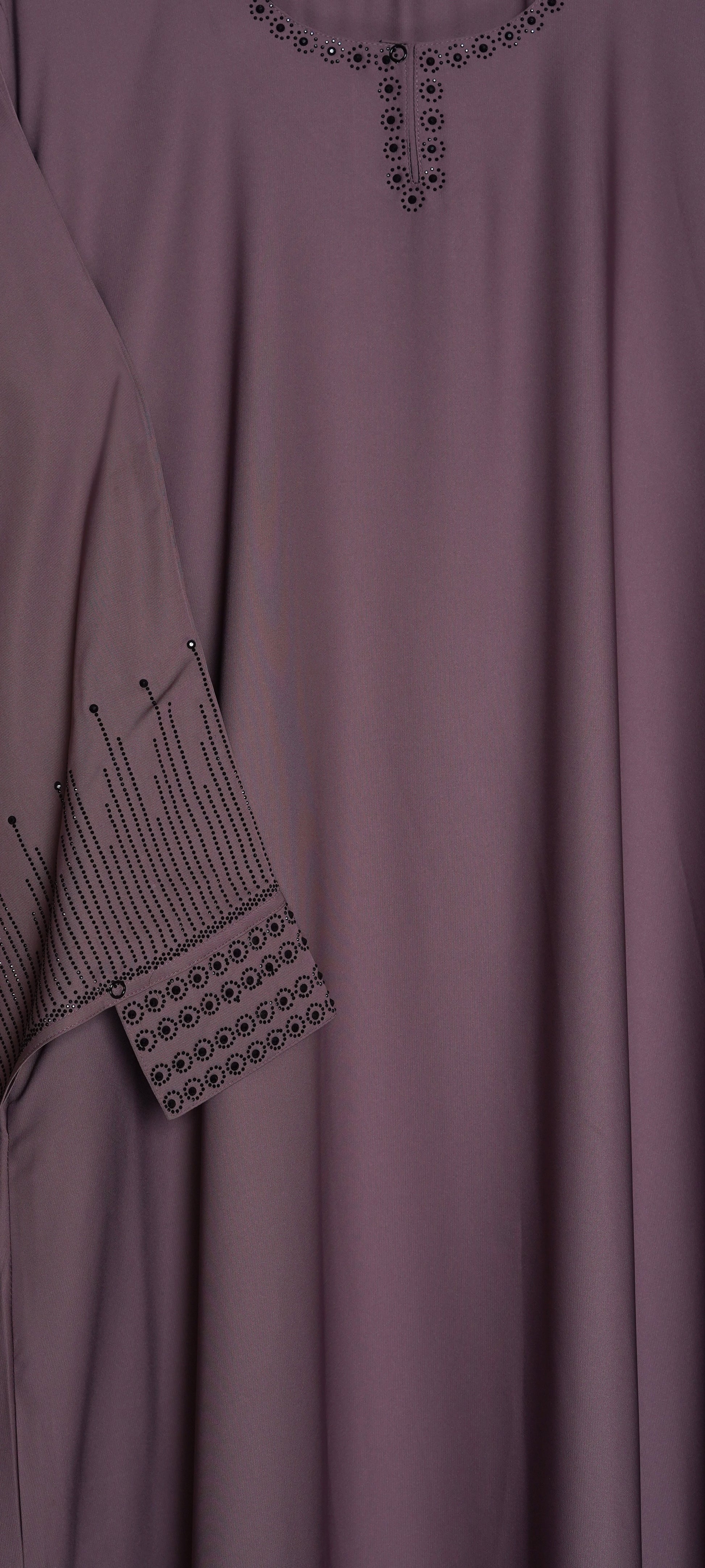 Embellished Mauve Abaya 