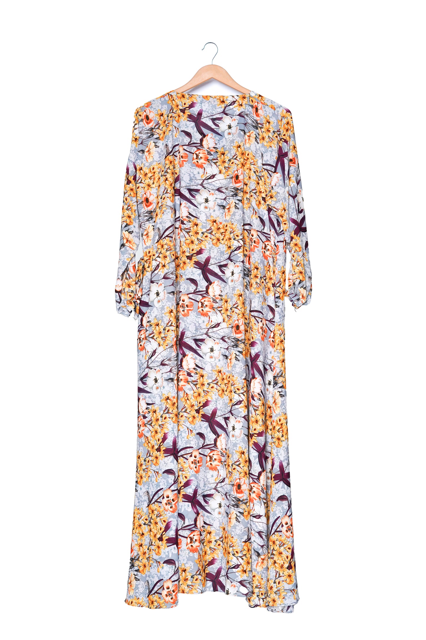 Floral Print Abaya 