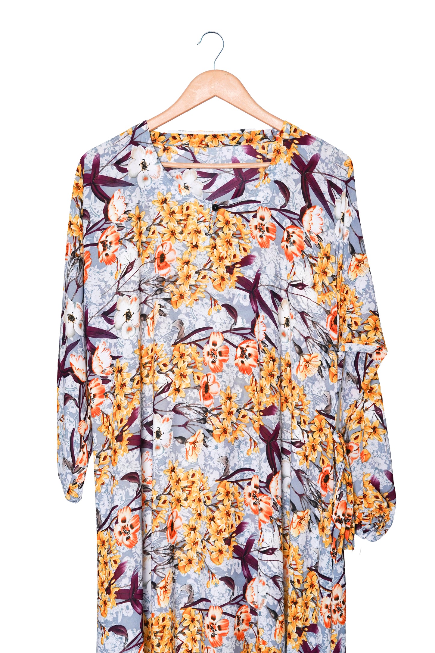 Floral Print Abaya 