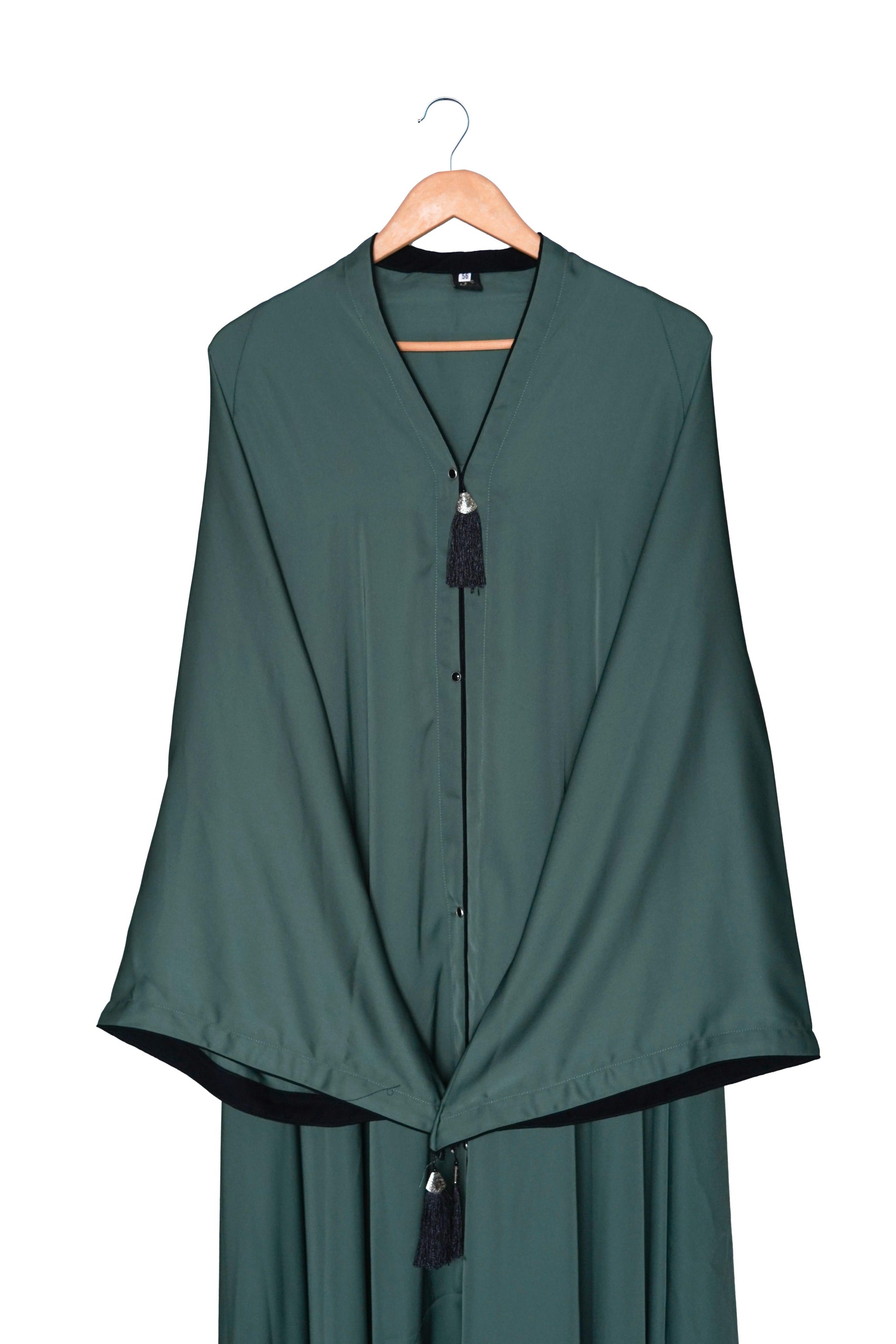 Forest Green Flowy Abaya