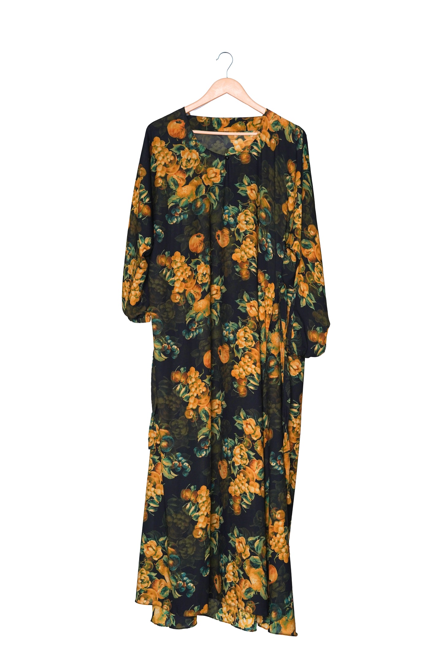 Fruit Print Maxi Abaya