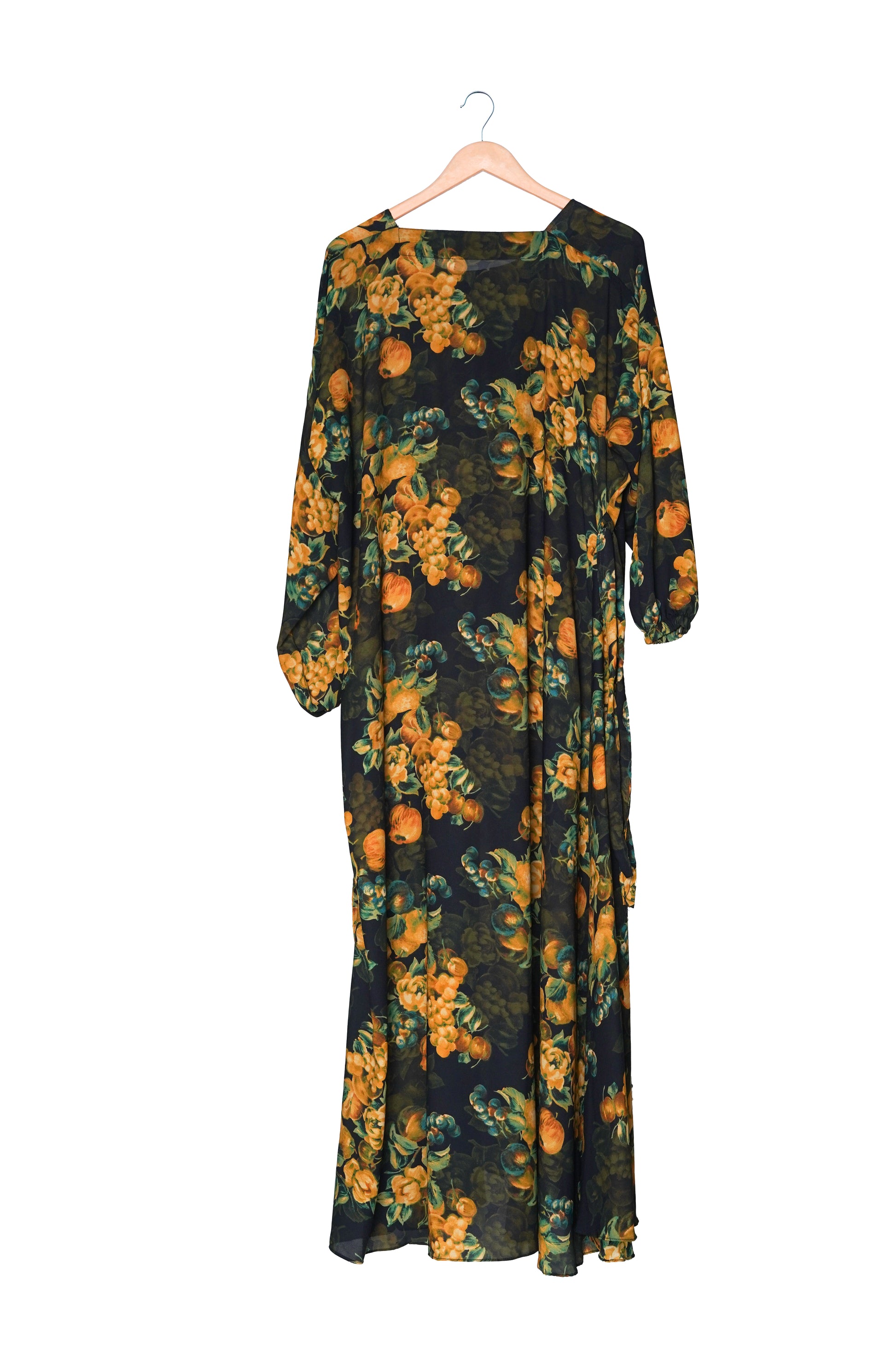 Fruit Print Maxi Abaya