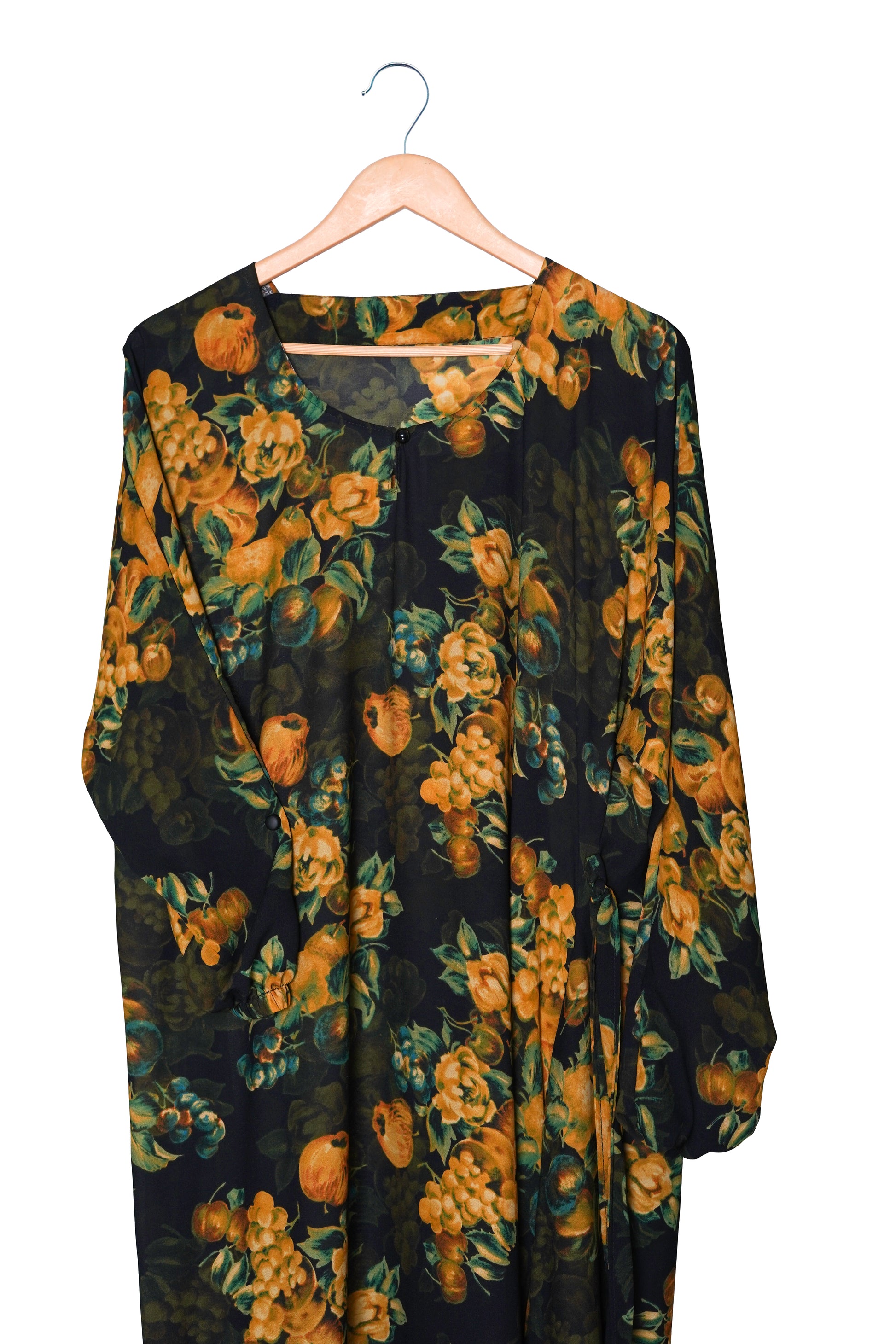 Fruit Print Maxi Abaya