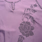 Luxury Dusty Rose Maxi Abaya | Floral Embroidery & Beading - Festive Wear