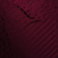 Luxury Maroon Maxi Abaya | Subtle Striped Texture | Festive & Exclusive Wear