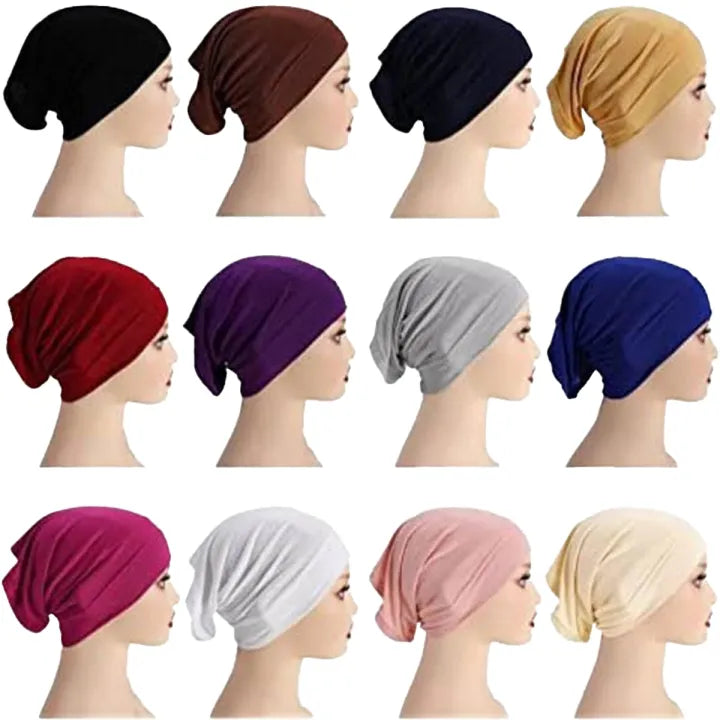 Jersey Tube Hijab Cap | Under scarf Hijab Cap