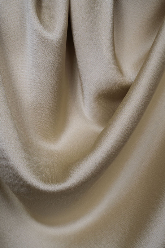 Light Tan Silk Hijab
