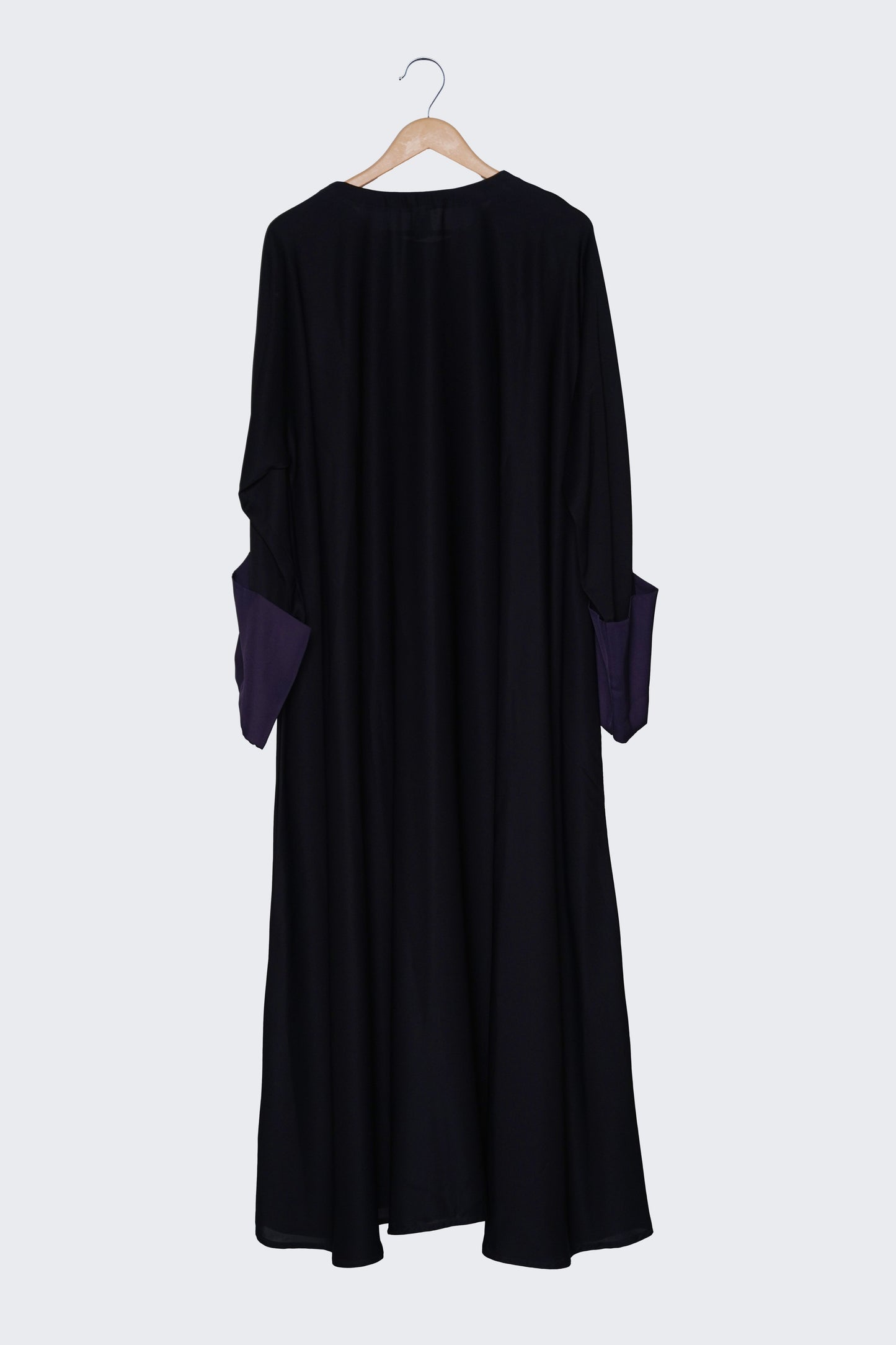 Luxury Black & Floral Embroidered Abaya 