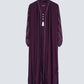 Luxury Deep Purple Abaya