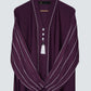 Luxury Deep Purple Abaya maxi