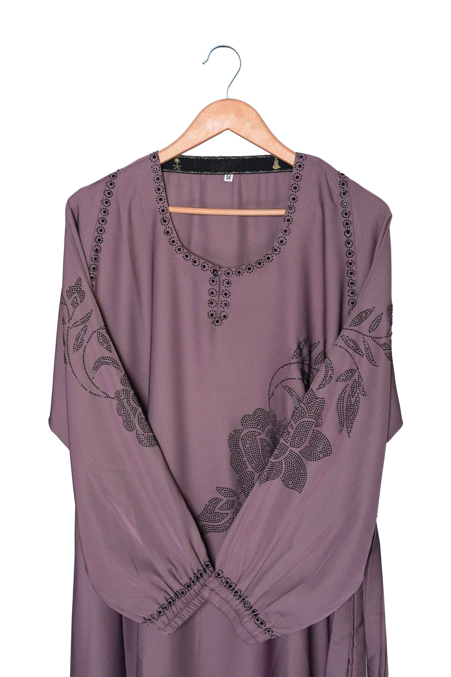 Luxury Dusty Rose Maxi Abaya