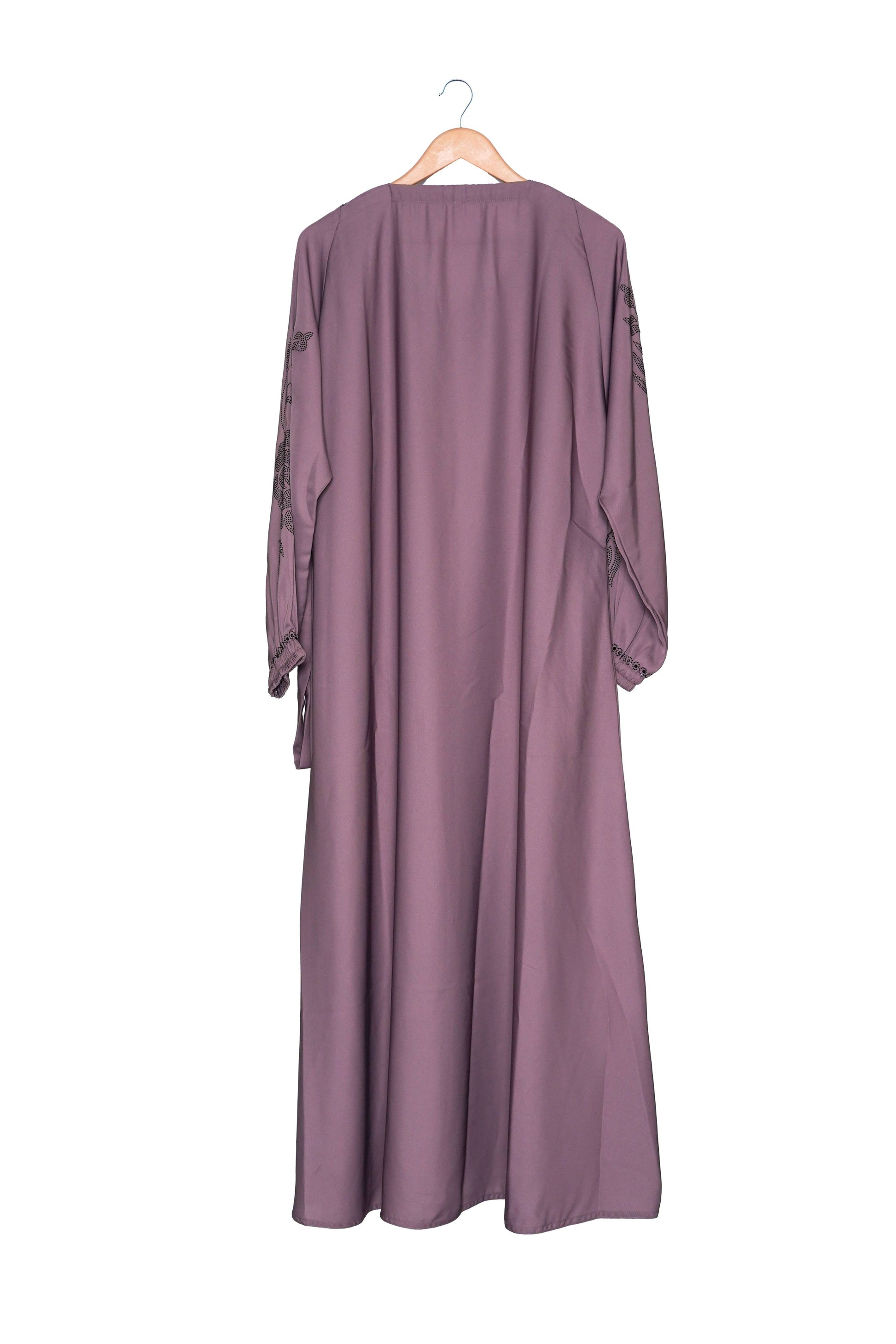 Luxury Dusty Rose Maxi Abaya