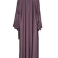 Embellished Mauve Abaya 