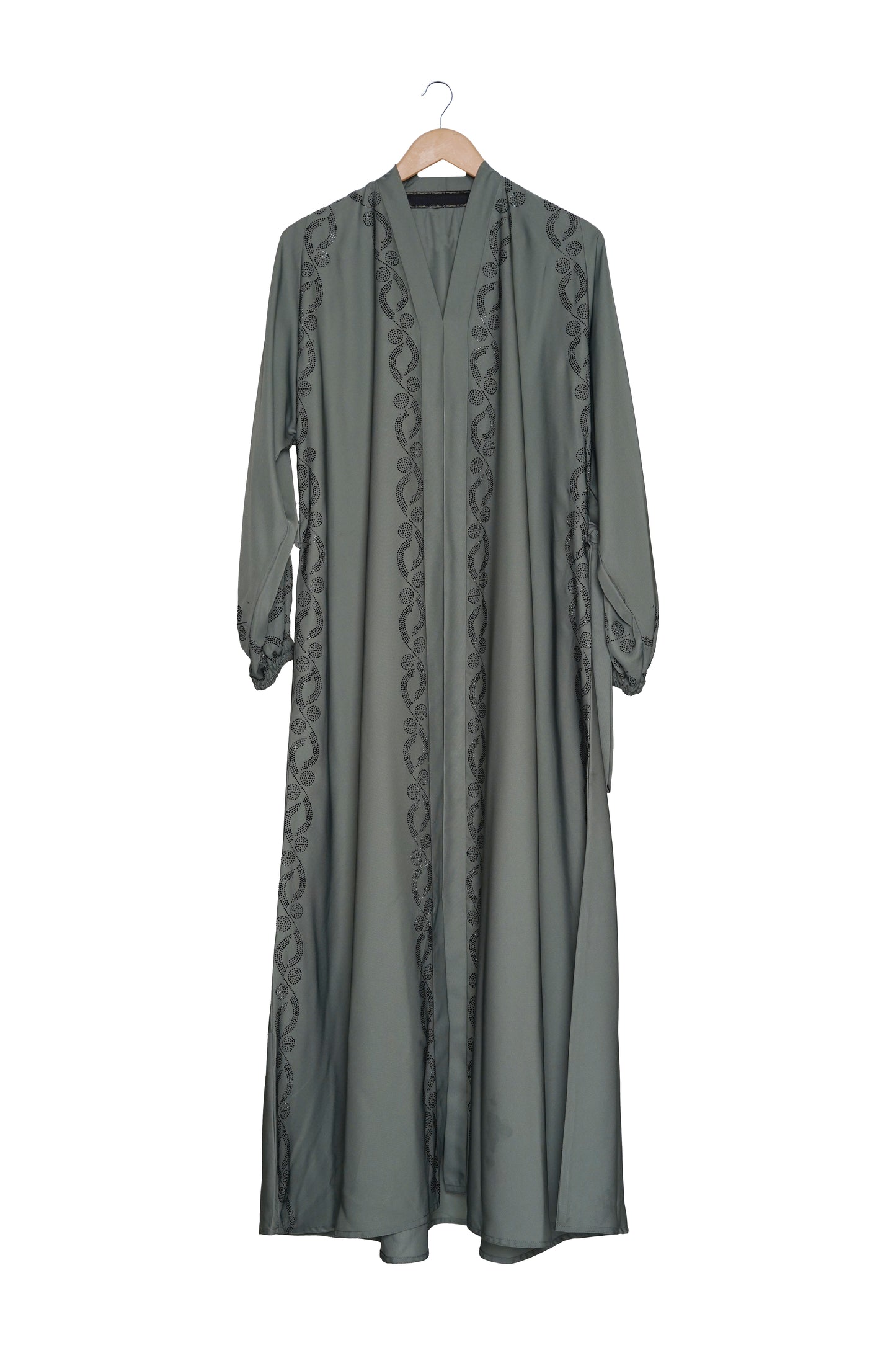 Luxury Sage Green Abaya