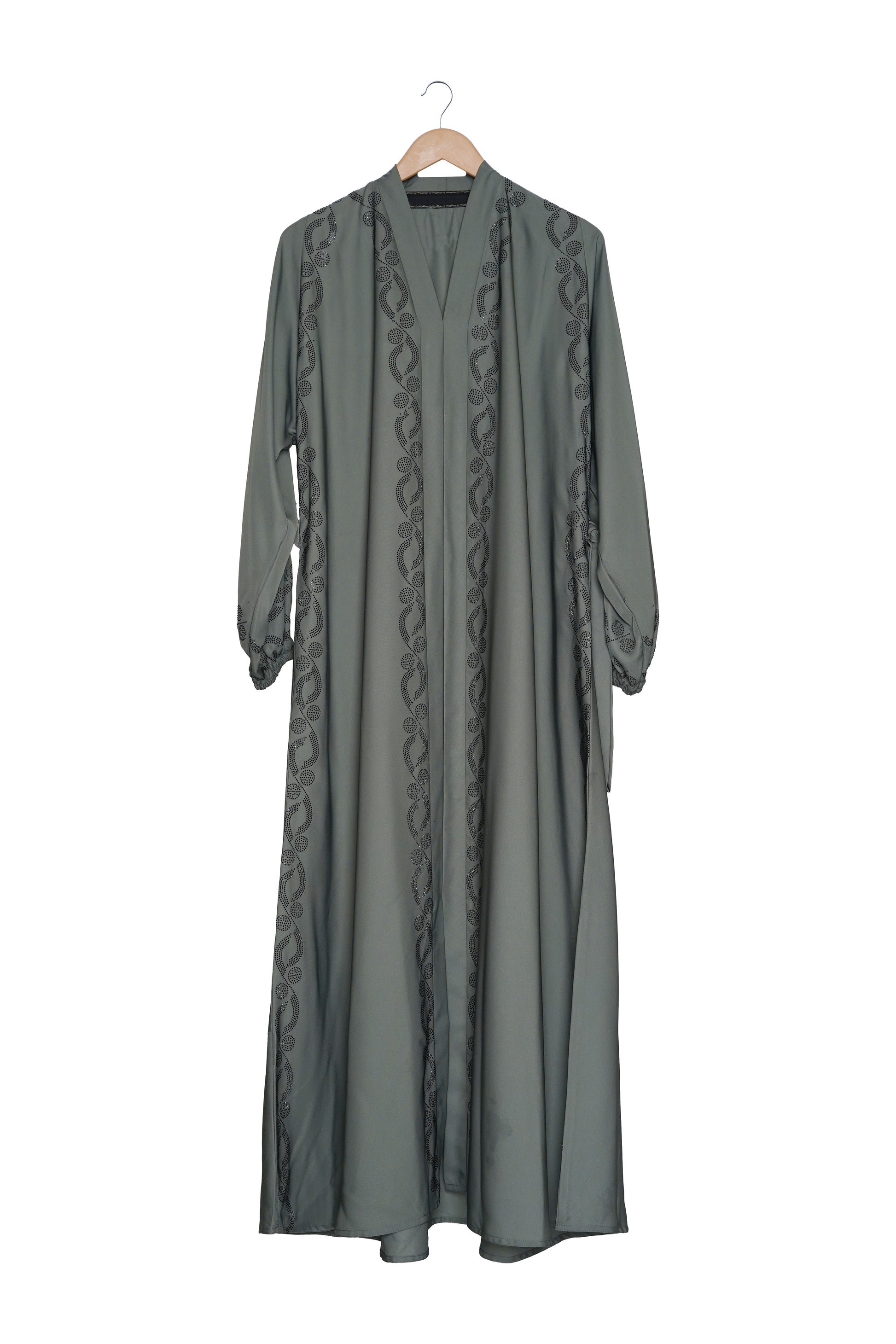 Luxury Sage Green Abaya