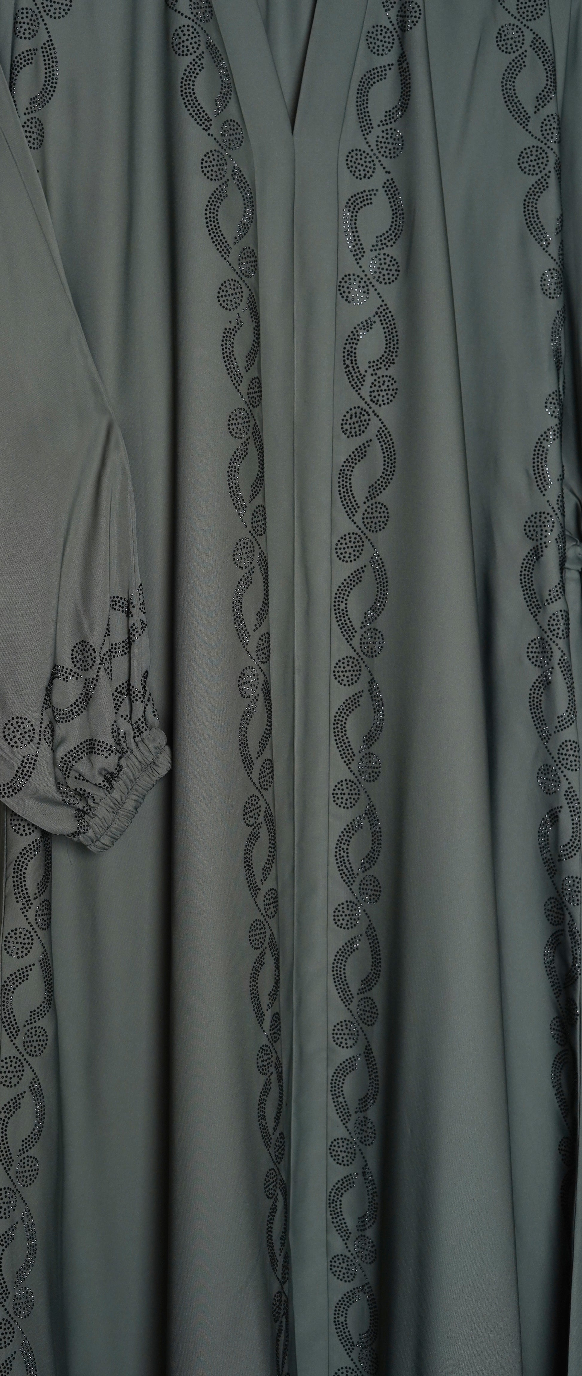 Luxury Sage Green Abaya