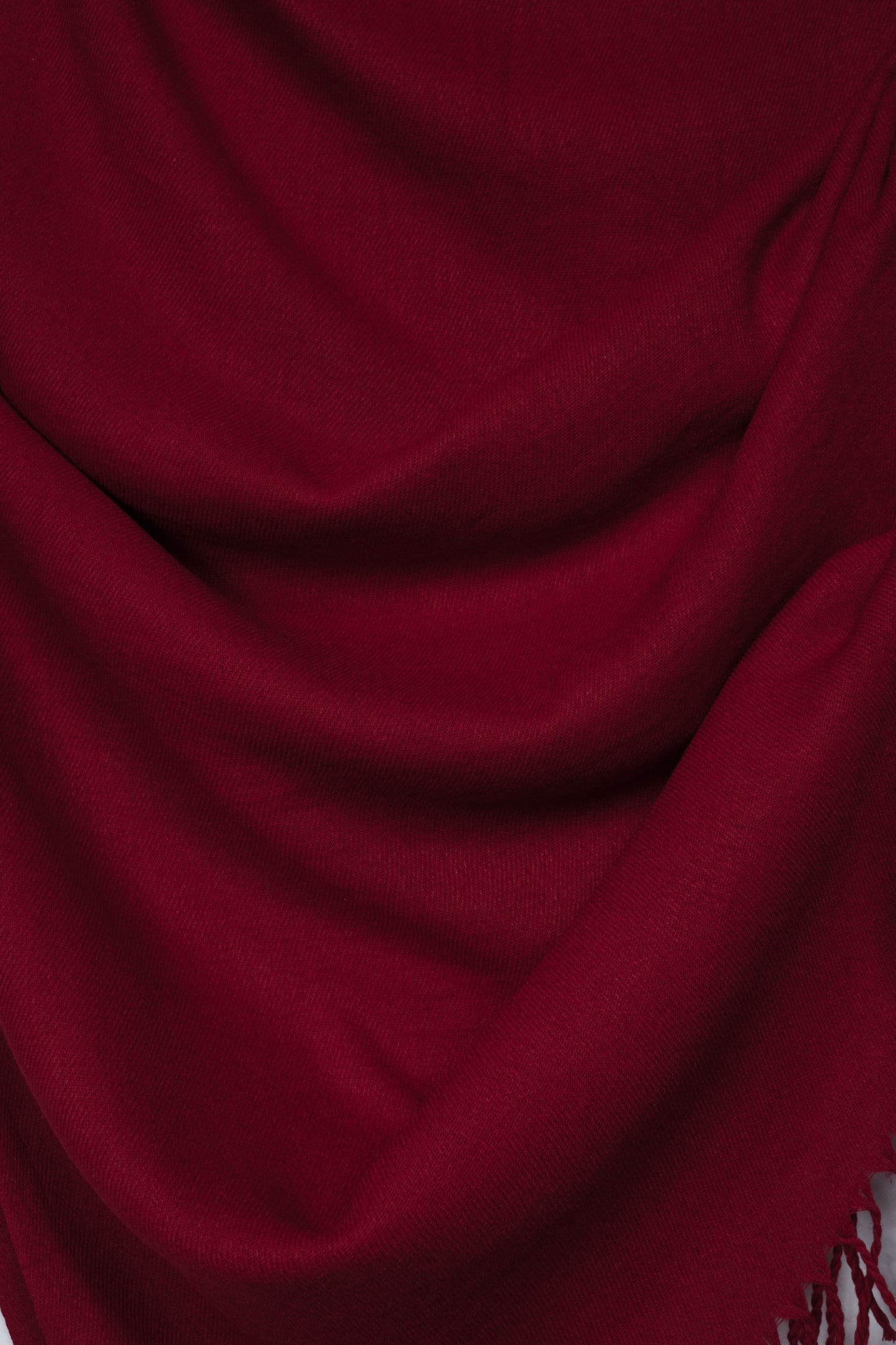 Maroon Kashmiri Wool Hijab