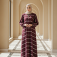 Maroon_Striped_Zoom_Abaya