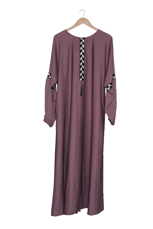 Mauve Maxi Abaya